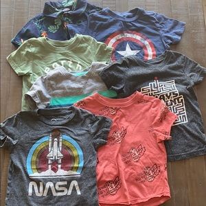 Toddler tshirt bundle/lot